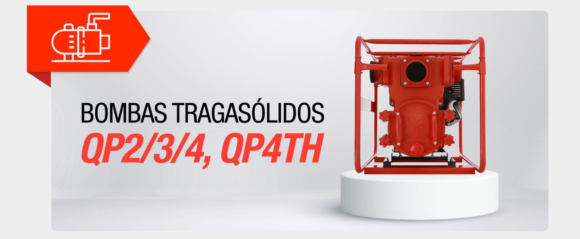 Bomba tragasólidos QP2/3/4, QP4TH - 2026 BOM-002