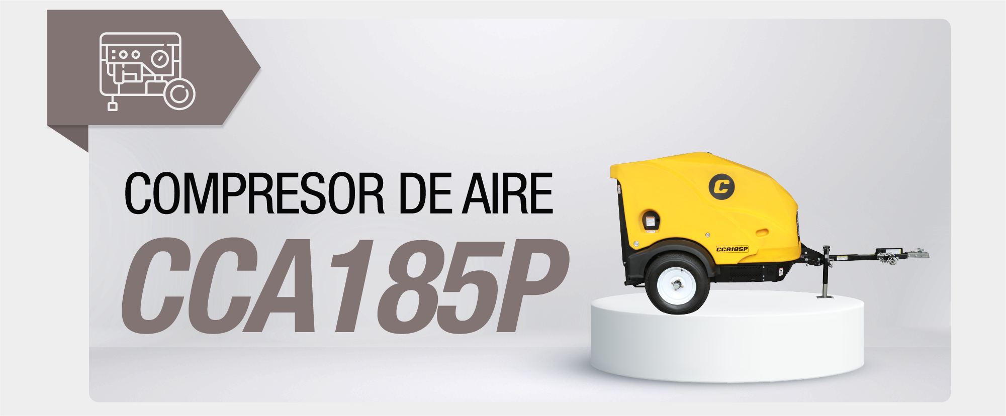Compresor de aire CCA185P - 2025 COM-002