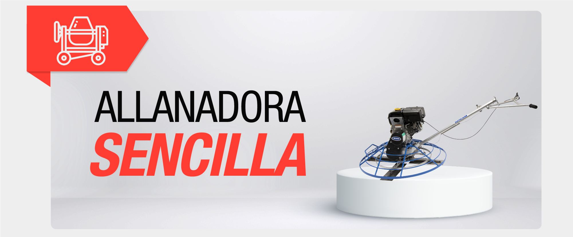 Allanadora sencilla JC446/JC436 - 2026 CON-M001